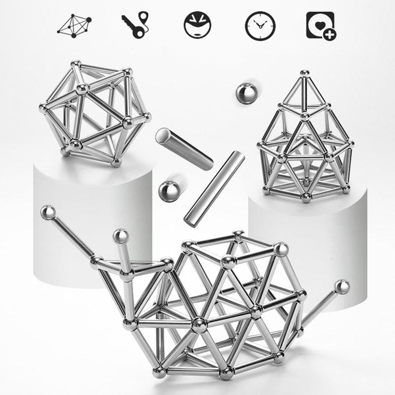 Magnetische Ballen en Staven Set voor Creatieve Projecten 1
