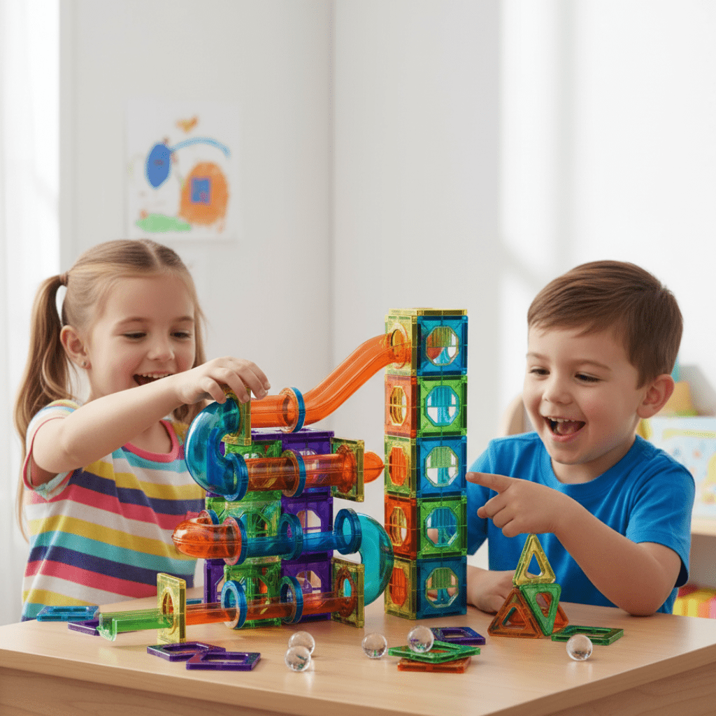 Magnetische Bouwstenen Set voor Kinderen vanaf 2 Jaar 1