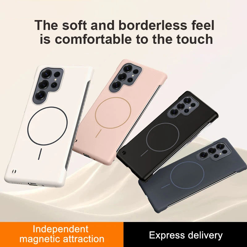 Magnetische Case voor Samsung Galaxy S25, S24, S23, S22, S21, S20 FE, Note 20 Ultra Plus 1
