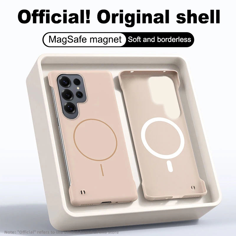 Magnetische Case voor Samsung Galaxy S25, S24, S23, S22, S21, S20 FE, Note 20 Ultra Plus 6