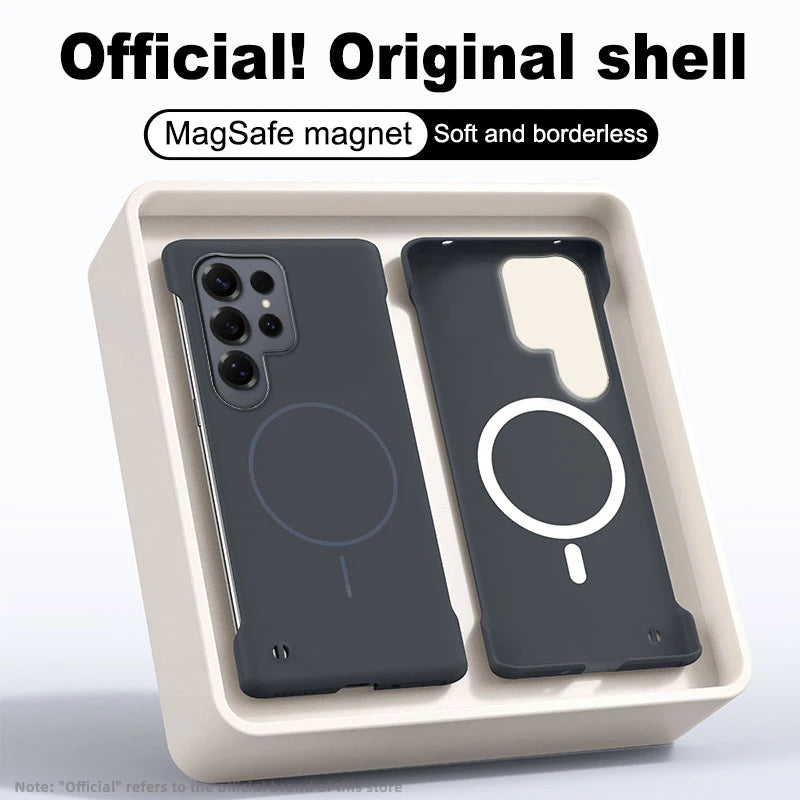 Magnetische Case voor Samsung Galaxy S25, S24, S23, S22, S21, S20 FE, Note 20 Ultra Plus 9