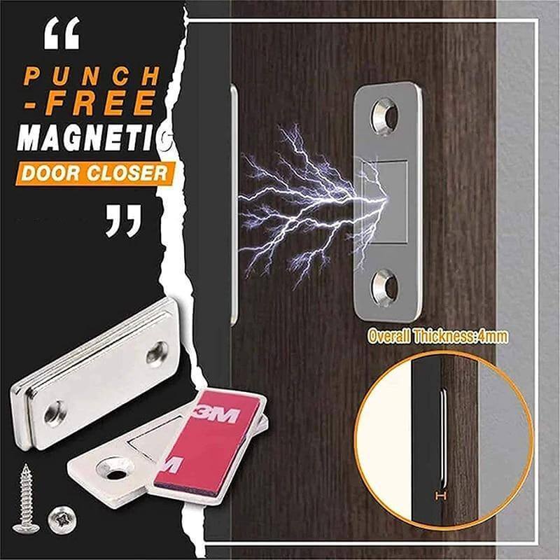 Magnetische Deurklink Ultradun voor Strakke Sluiting en Modern Interieur 4