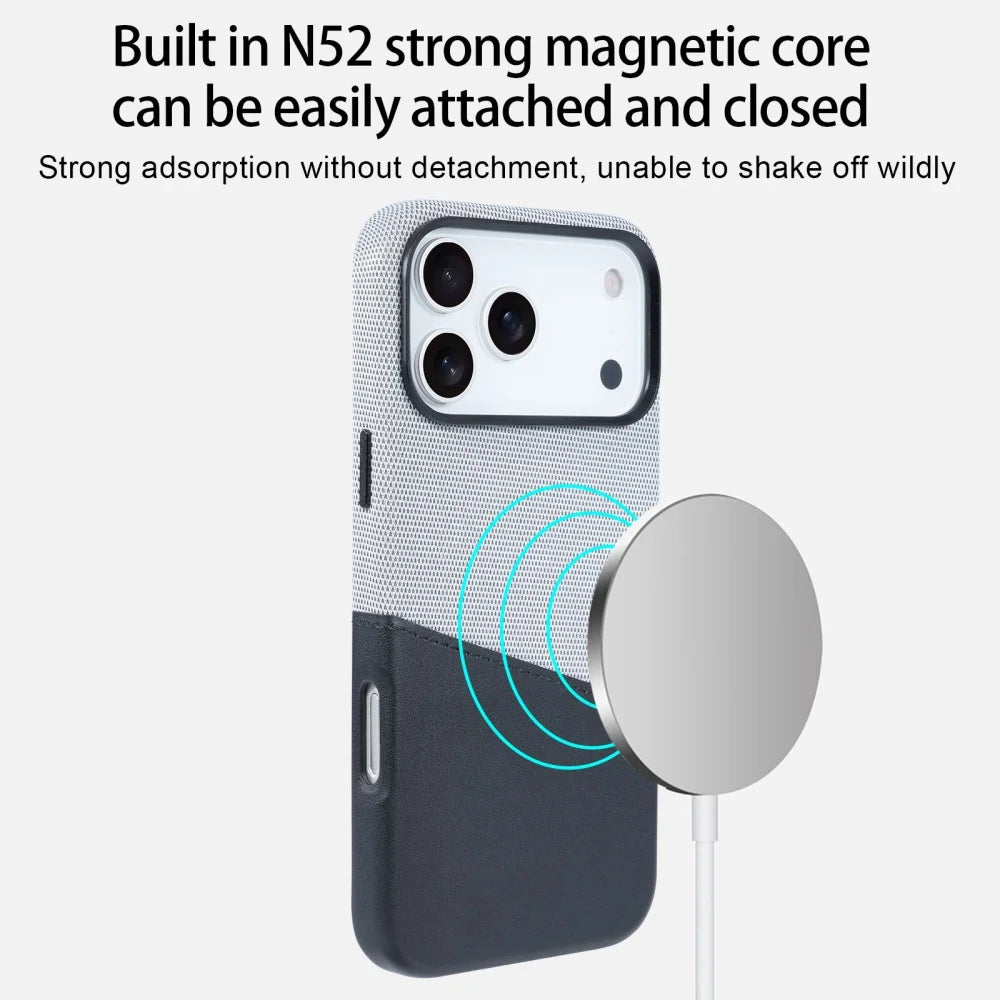 Magnetische Hoes voor iPhone 17 Pro Max en 16 Plus met Kaartinvoeging 4