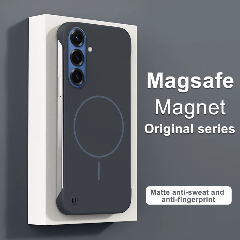 Magnetische Telefoonhoes voor Samsung Galaxy S25 S24 S23 S22 S10 Plus Note 20 Ultra S20 FE 0