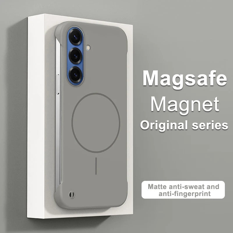 Magnetische Telefoonhoes voor Samsung Galaxy S25 S24 S23 S22 S10 Plus Note 20 Ultra S20 FE 5