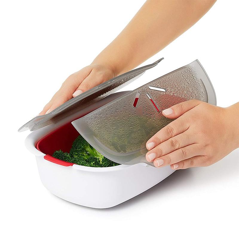 Magnetron Stoommand voor Groenten en Vlees Compact Kookaccessoire 2