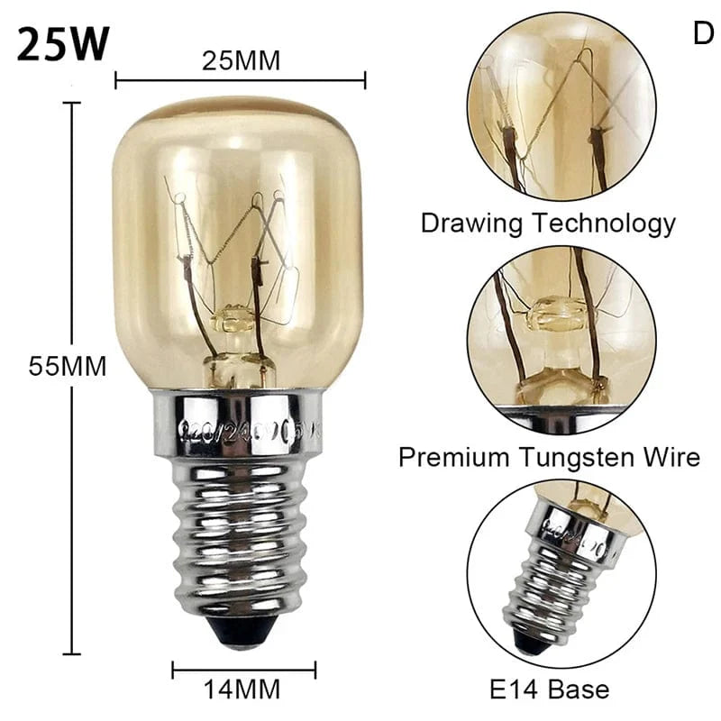 Magnetronlamp E14 15W 25W Hoge Temperatuur 0