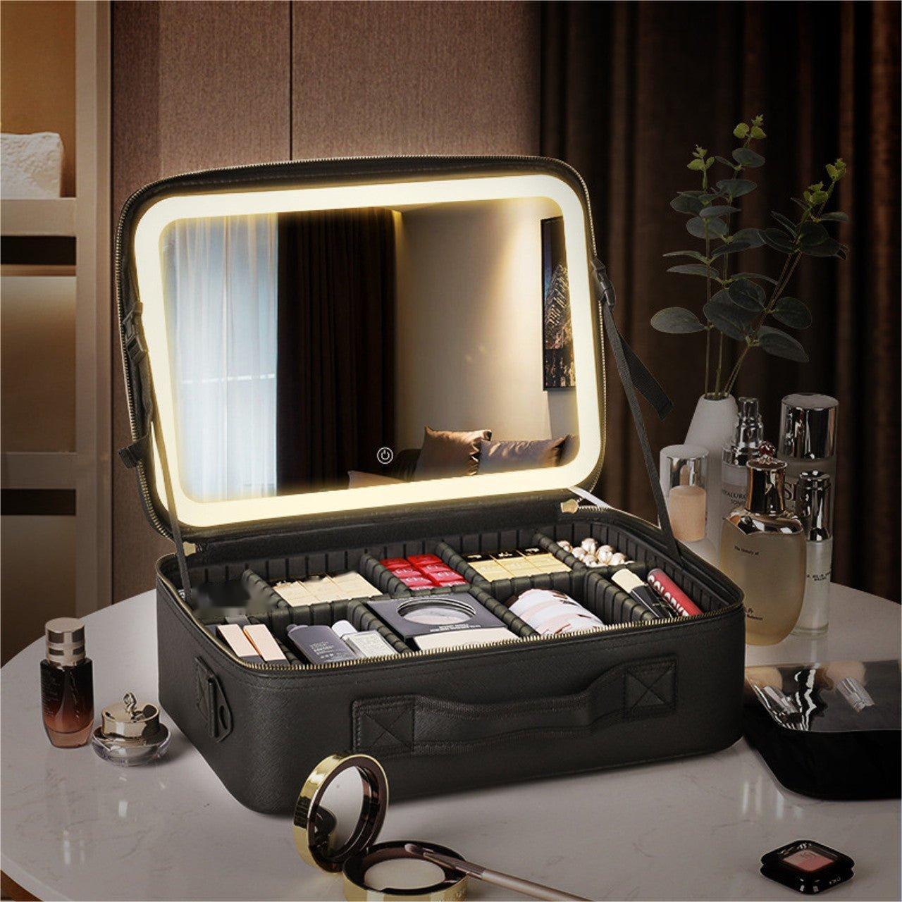 Make-up Organizer met LED Spiegel voor Vrouwen 7