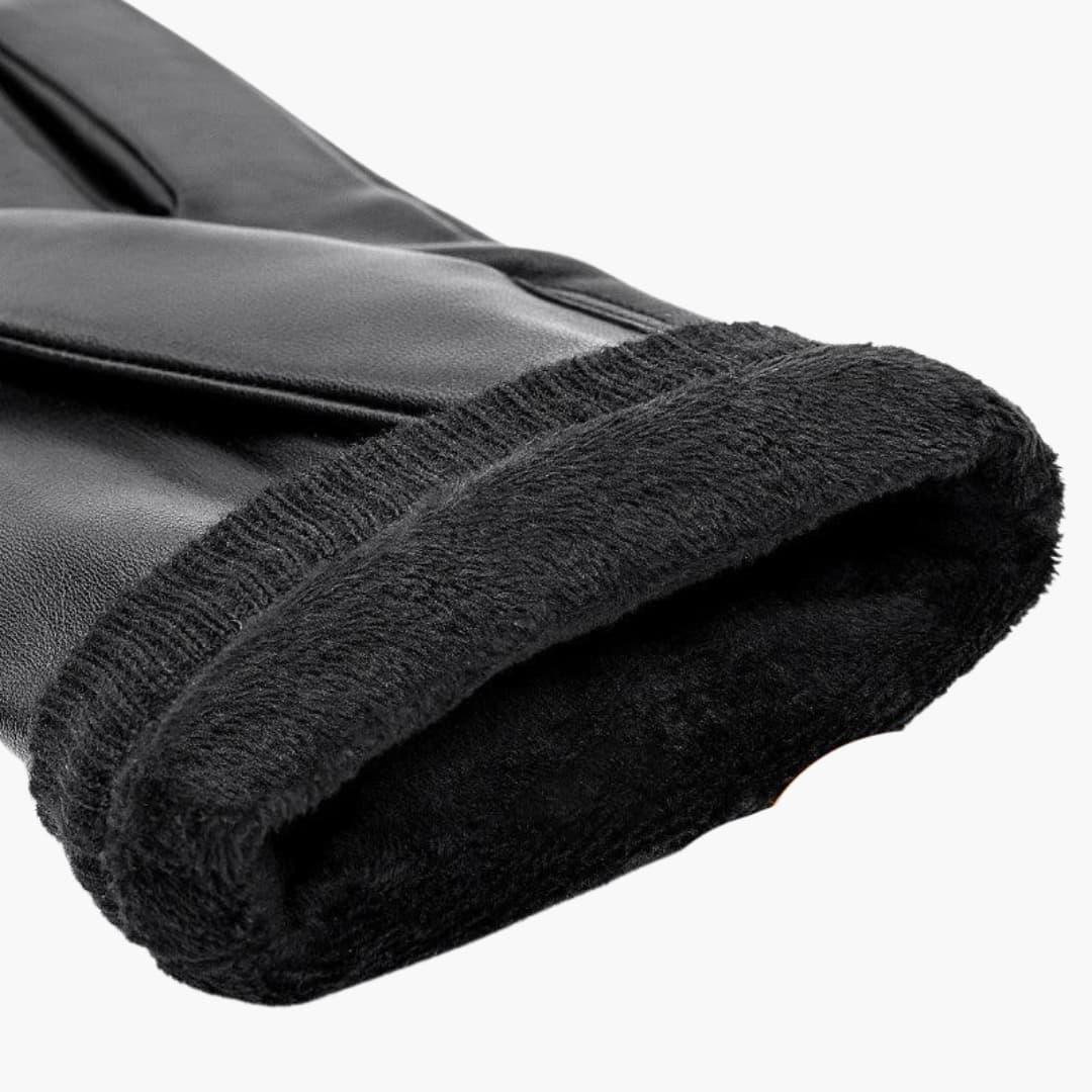 Mannen Leren Handschoenen Tijdloos Ontwerp 4