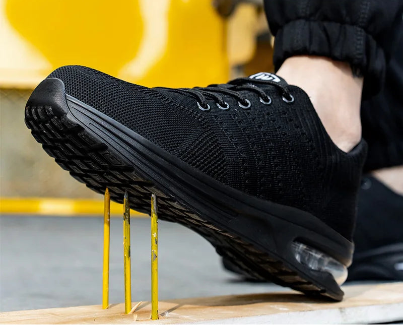Mannen Veiligheidslaarzen Stalen Teen Sneakers Modern Design 2