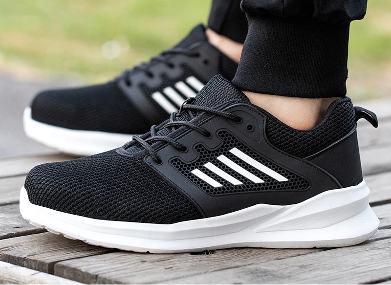 Mannen Veiligheidsschoenen Lichtgewicht Sneakers 4