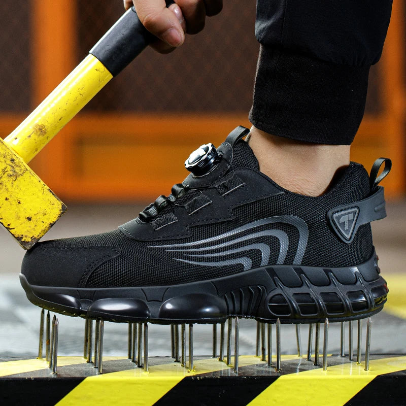 Mannen Werkschoenen S3 Met Roterende Knop Voor Werk En Casual Gebruik 1