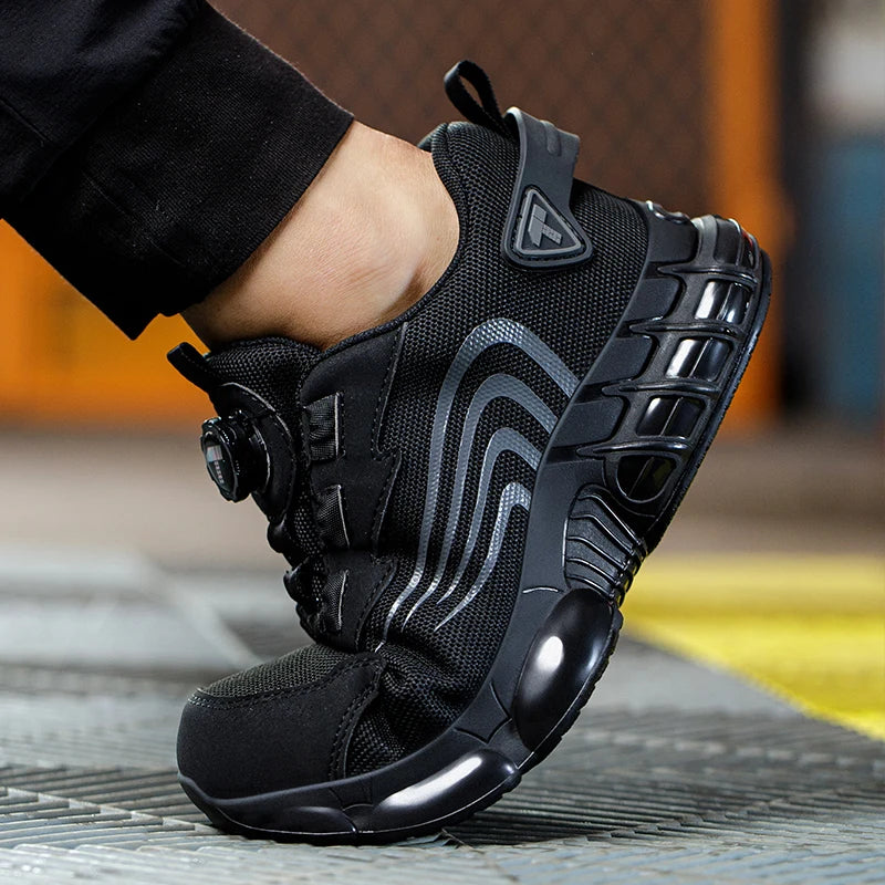 Mannen Werkschoenen S3 Met Roterende Knop Voor Werk En Casual Gebruik 5