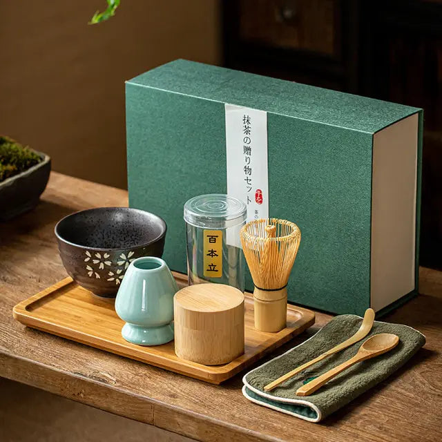 Matcha Cadeauset Traditioneel 8