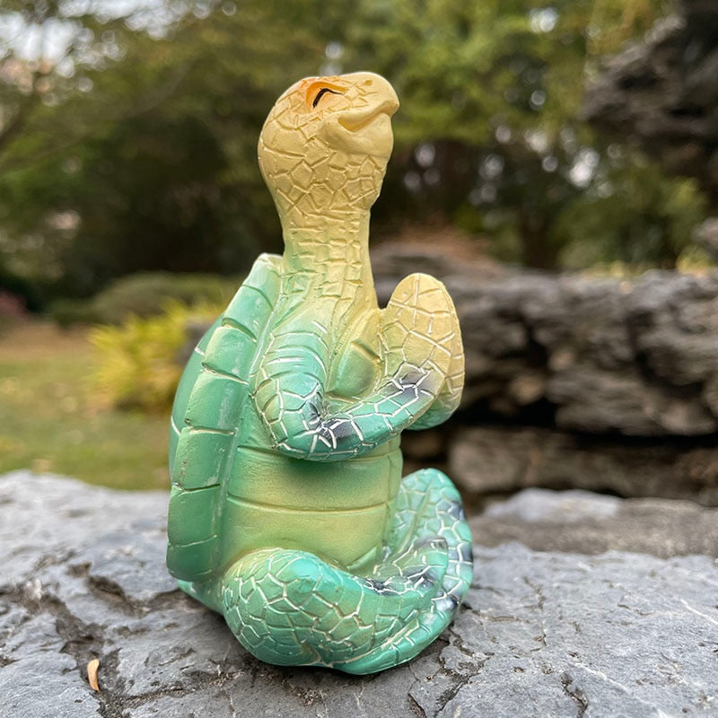 Meditatieve Tuinbeeld Zeeschildpad Voor Binnen En Buiten Decoratie 3