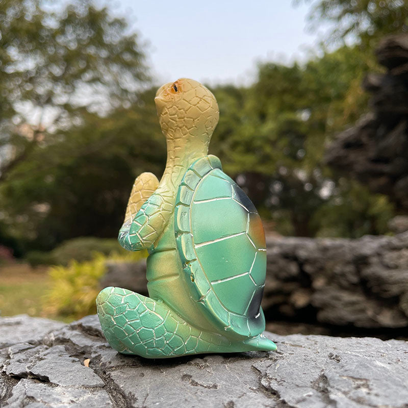 Meditatieve Tuinbeeld Zeeschildpad Voor Binnen En Buiten Decoratie 4