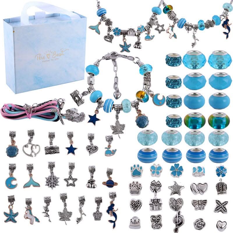 Meisjes Armband Knutselset Met Fonkelende Bedels 13
