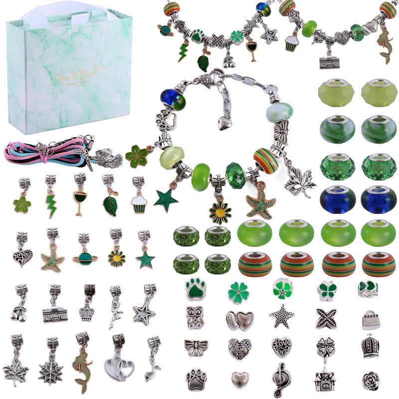 Meisjes DIY Sieraden Set met Bedelarmband 8
