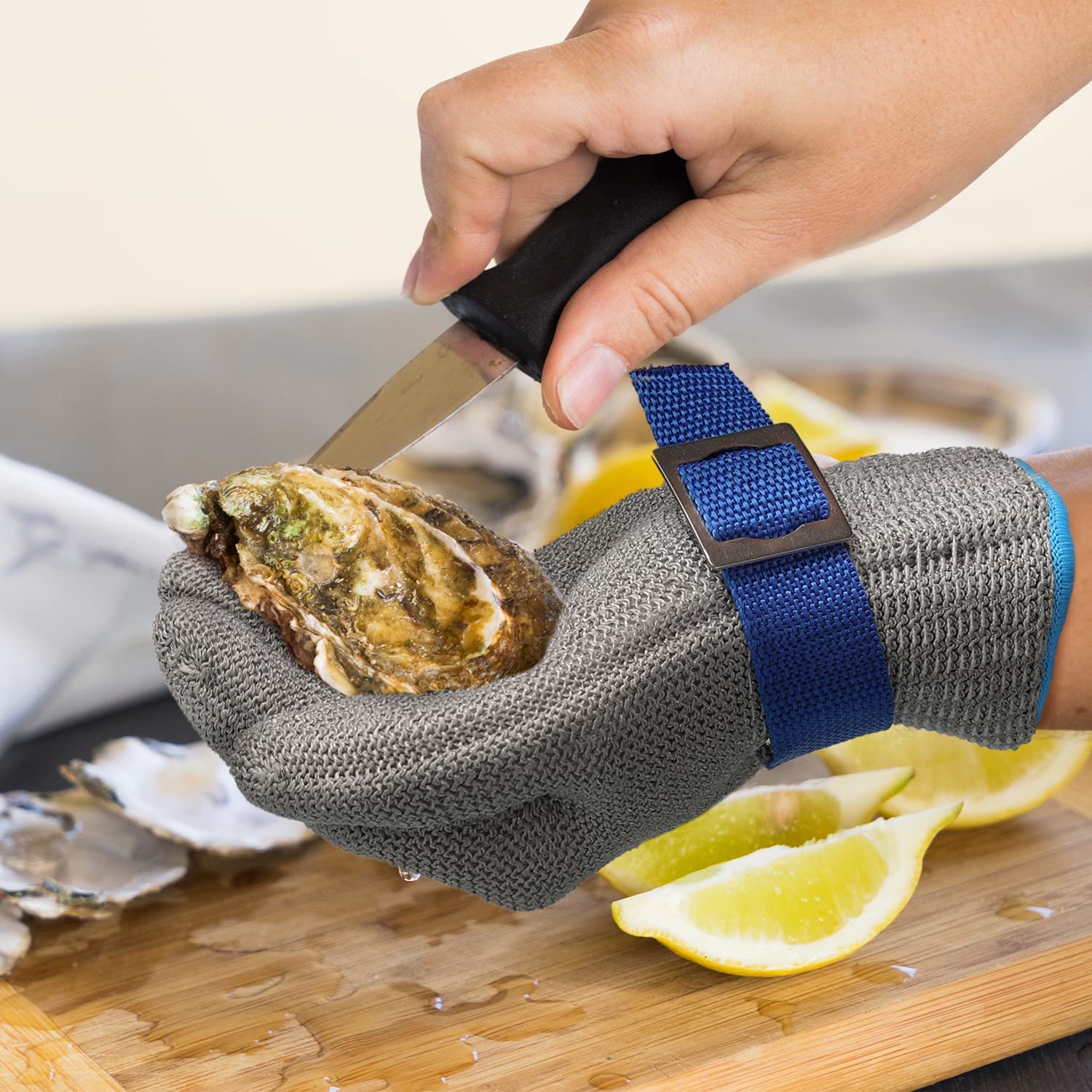 Metalen Handschoen voor Keuken en Werkplaats Veiligheid 1