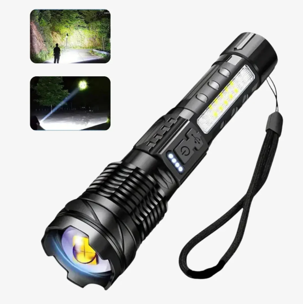 Militaire Zaklamp 5000 Lumen Robuust 0