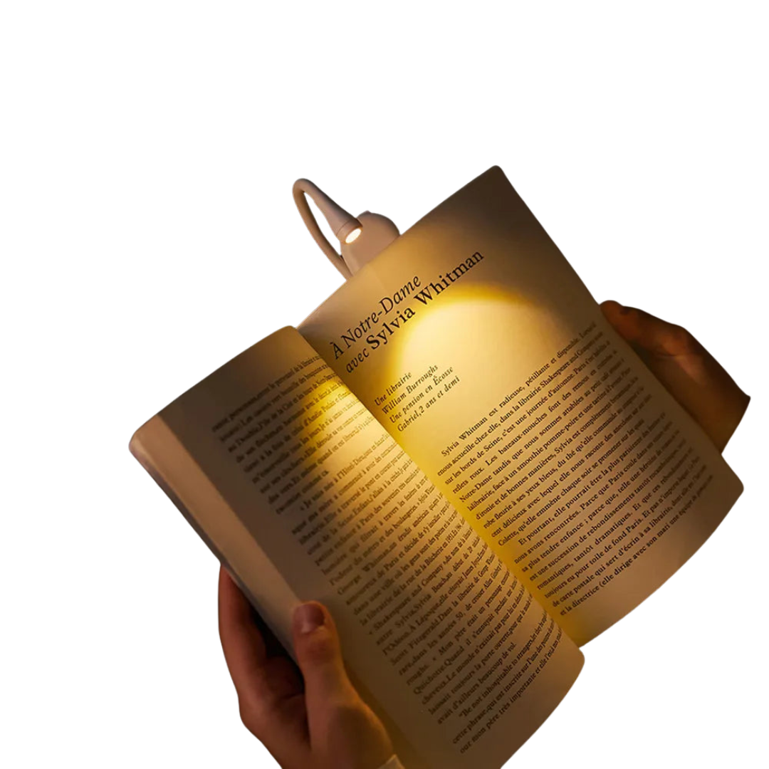 Mini Boekenlamp Dimbaar met Flexibele Hals voor Lezen en Reizen