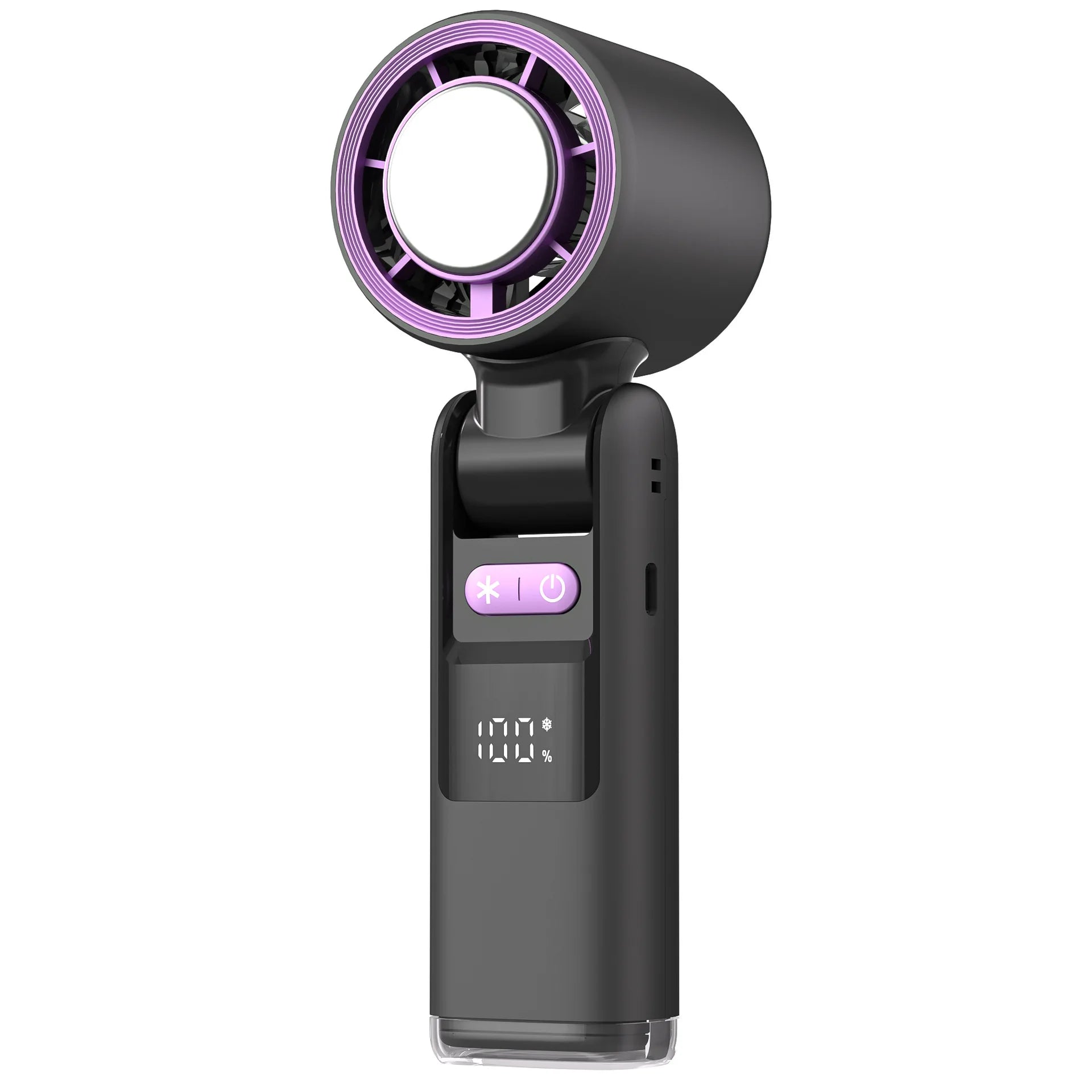 Mini Handventilator met Digitaal Display en 100 Windniveaus 7