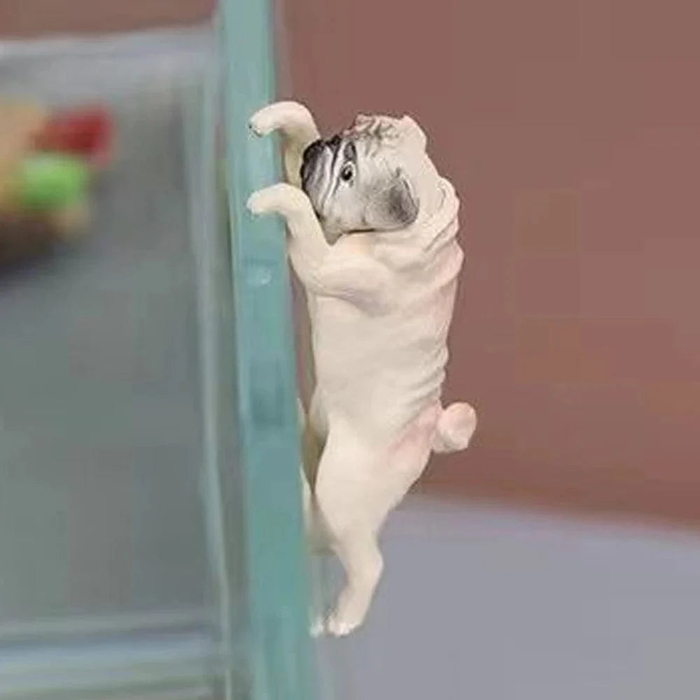 Mini Hond Ornament voor Aquarium Decoratie Cartoonstijl 6