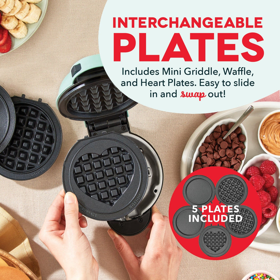 Mini Wafel- en Grillpers voor Ontbijt en Tussendoortjes 3
