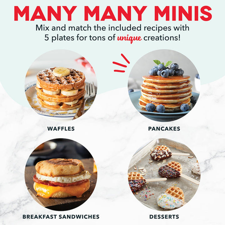 Mini Wafel- en Grillpers voor Ontbijt en Tussendoortjes 7