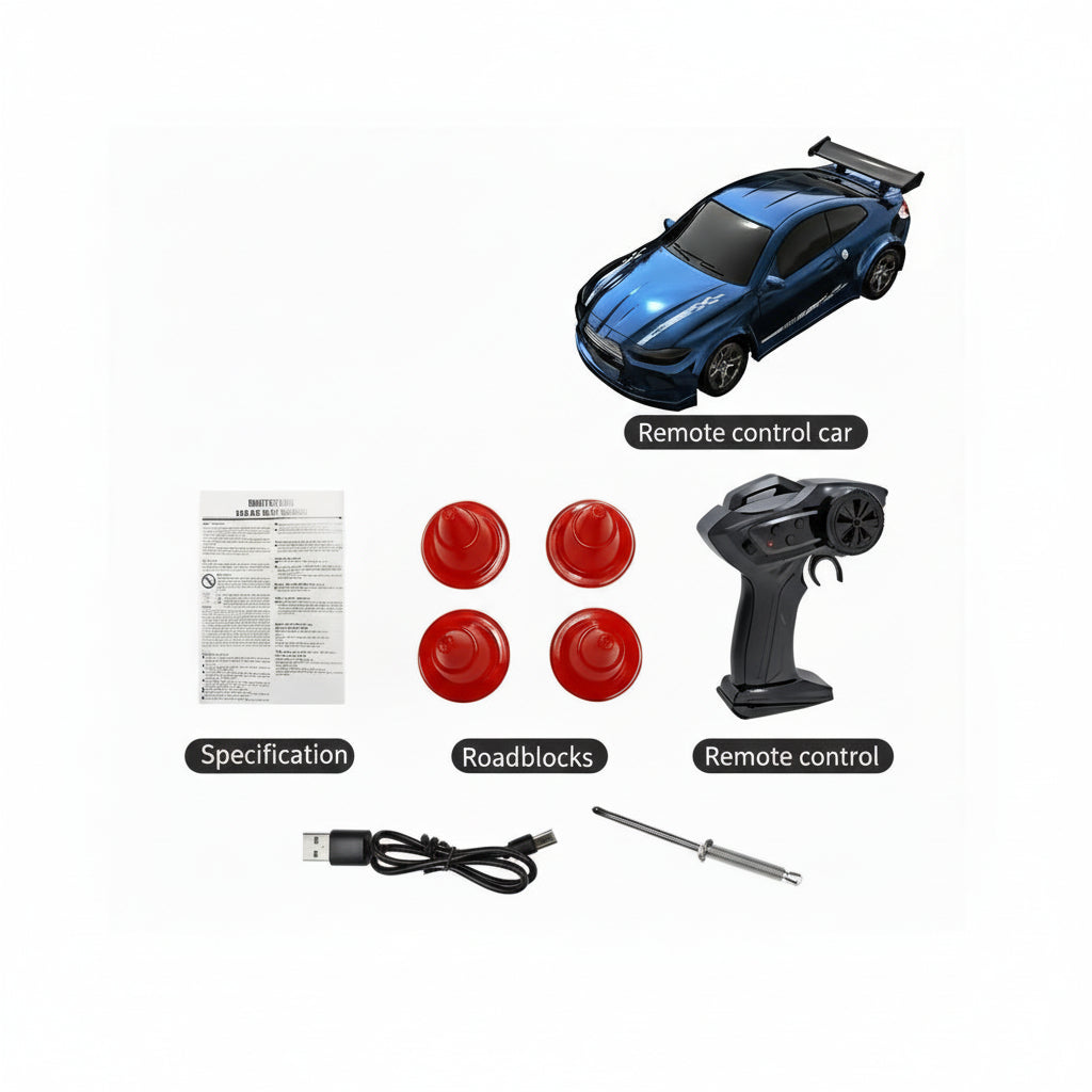 Miniatuur Driftauto met Afstandsbediening 1:64 11
