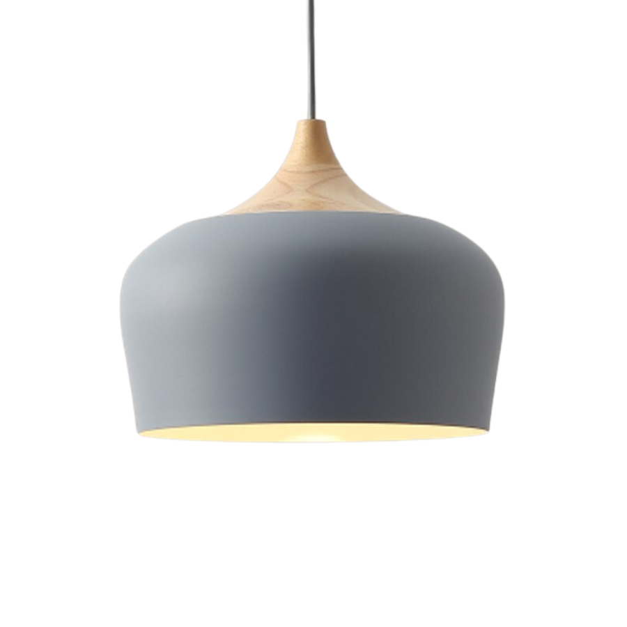 Minimalistische Hanglamp Met Pastel Koepel 10