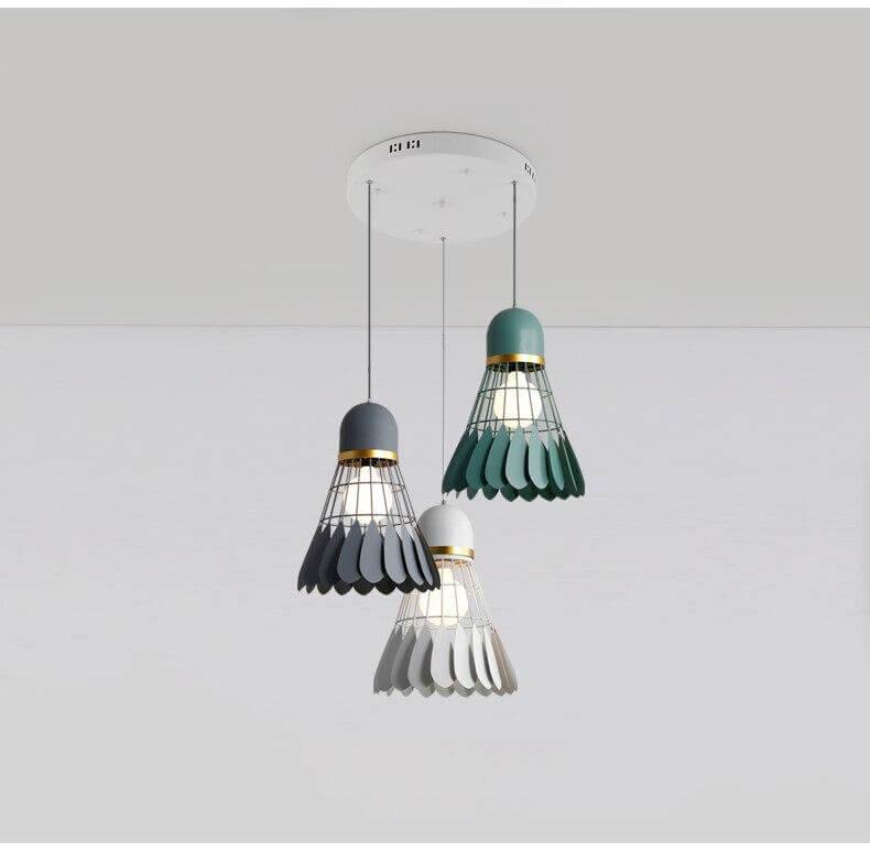 Minimalistische Kandelaarlamp Badmintonstijl 3