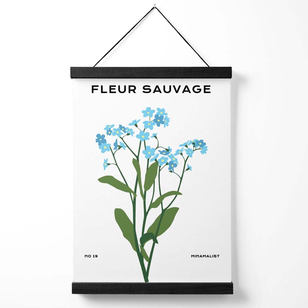Minimalistische Poster met Bloemenontwerp voor Wanddecoratie 0