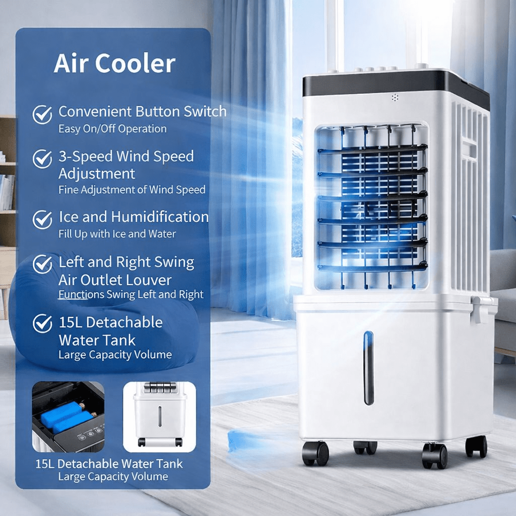 Mobiele Airconditioner 3-in-1 voor Thuis 5