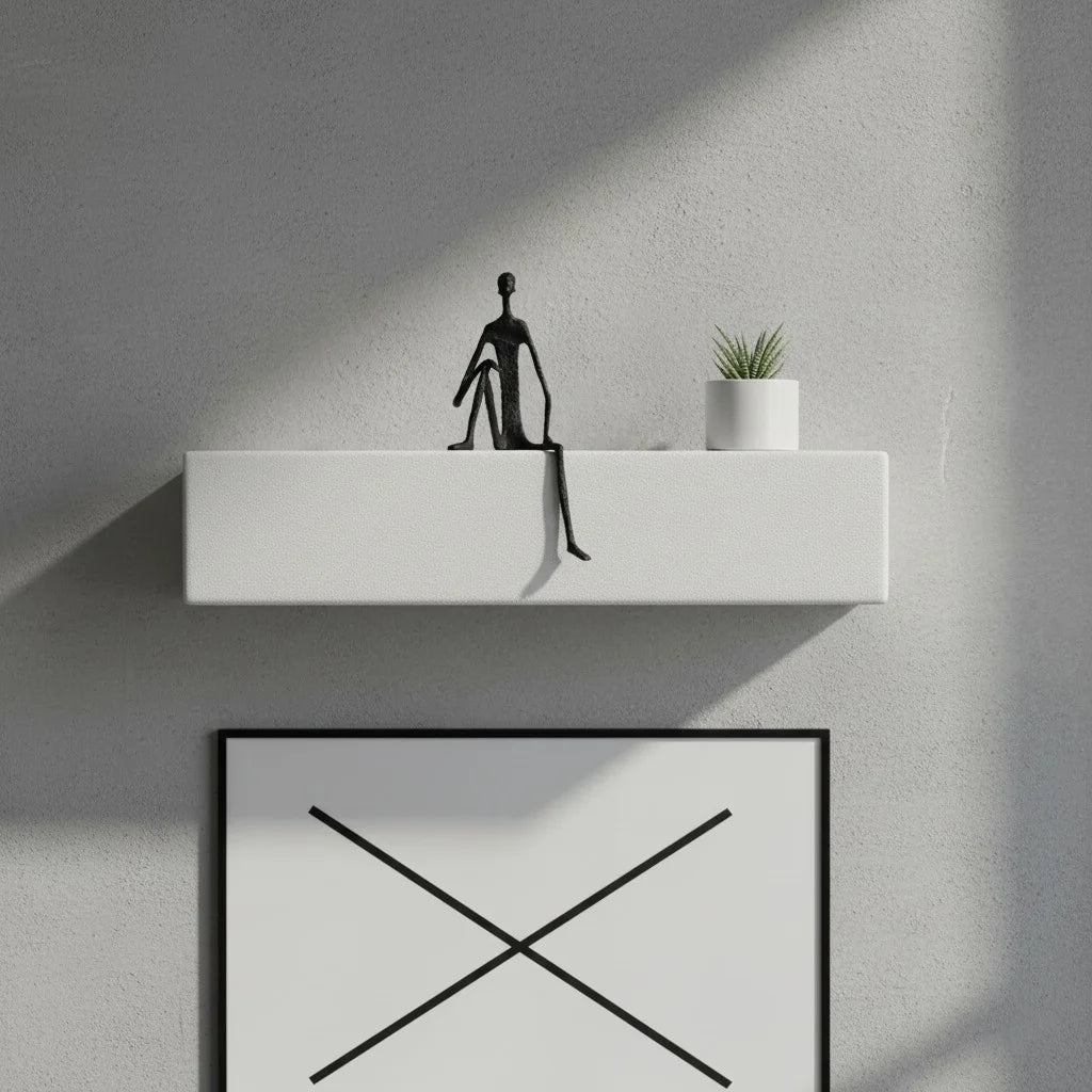 Moderne Abstracte Metalen Figuursculptuurset voor Thuisdecor 2