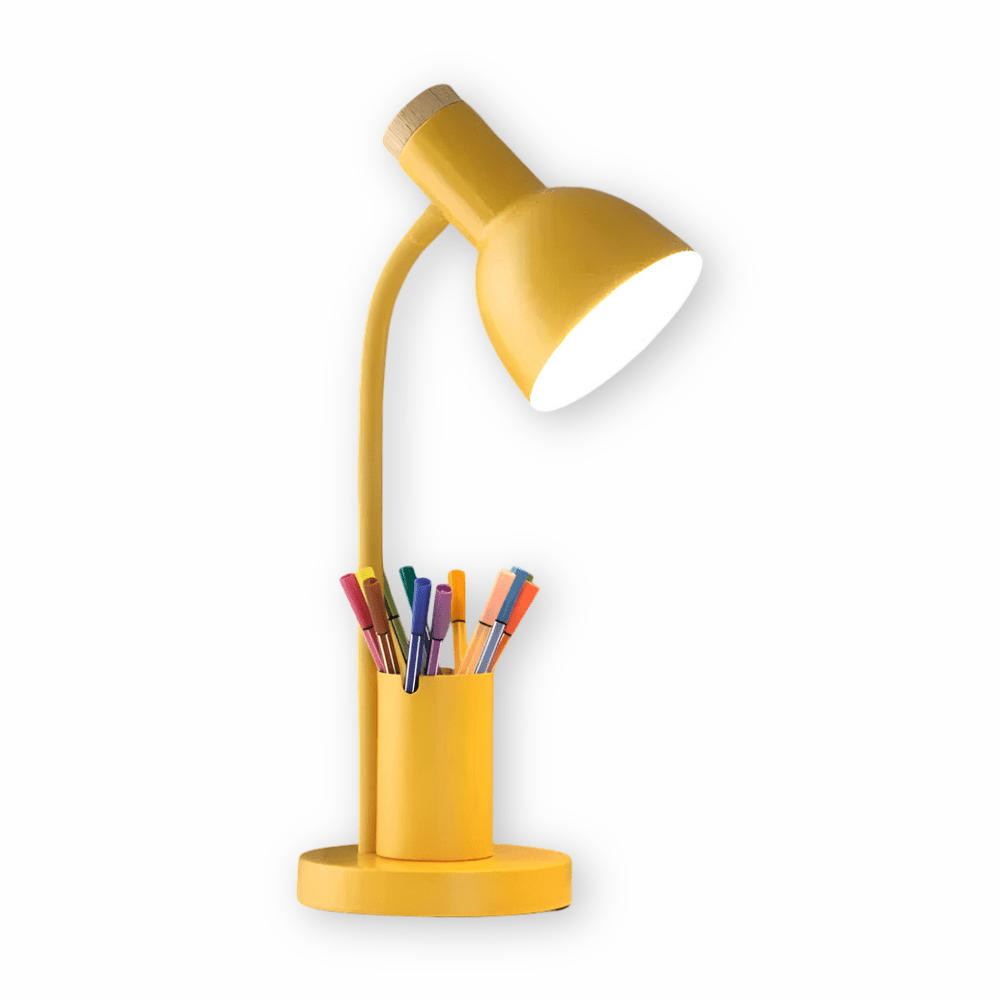 Moderne Bureaulamp LED met Penhouder en Verstelbare Lampkop 10