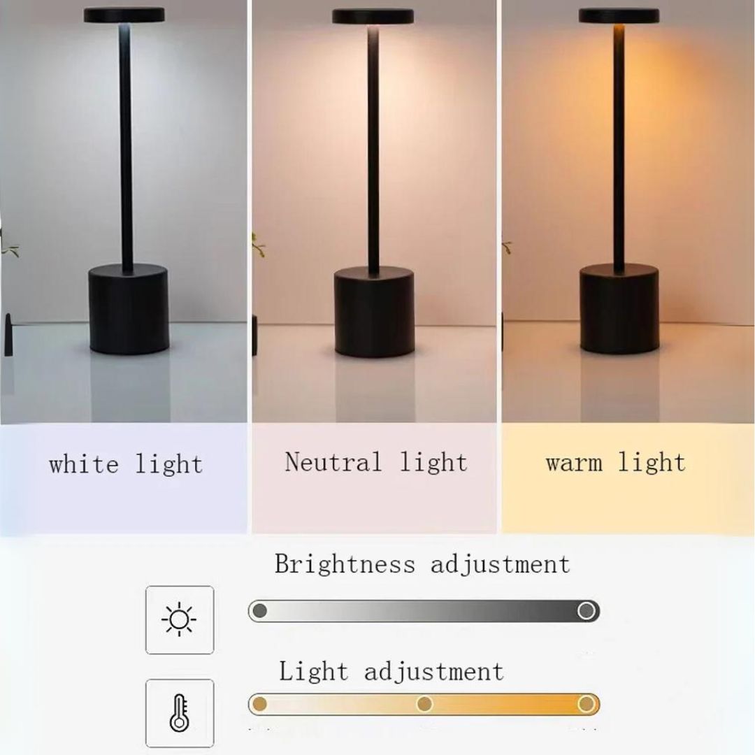 Moderne Bureaulamp LED met Touch Sensor en Verstelbare Kleurtemperaturen 5