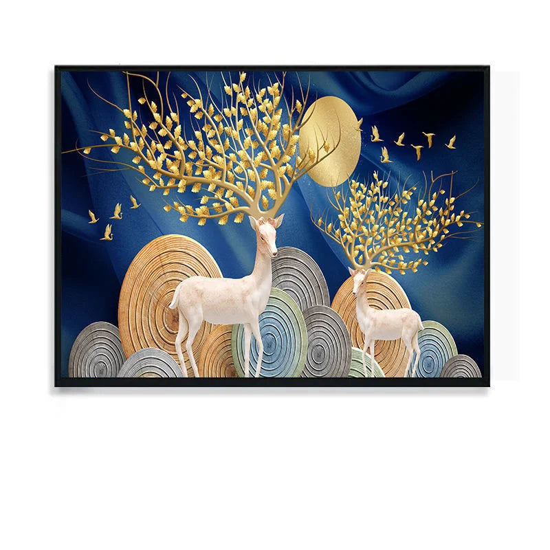 Moderne Canvas Elektrische Kastafdekking 8