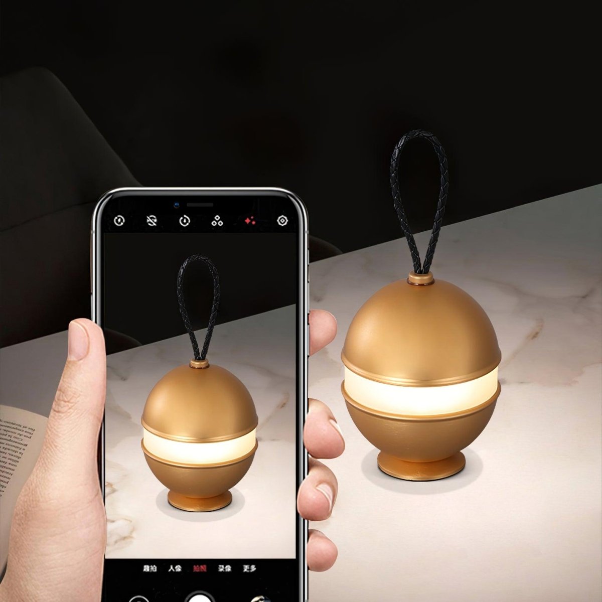 Moderne Draadloze Touch-Tafellamp voor Thuisdecoratie 6