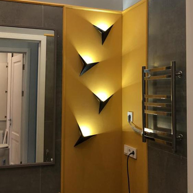 Moderne Driehoekige Wandlamp Voor Binnen Ruimtes 2