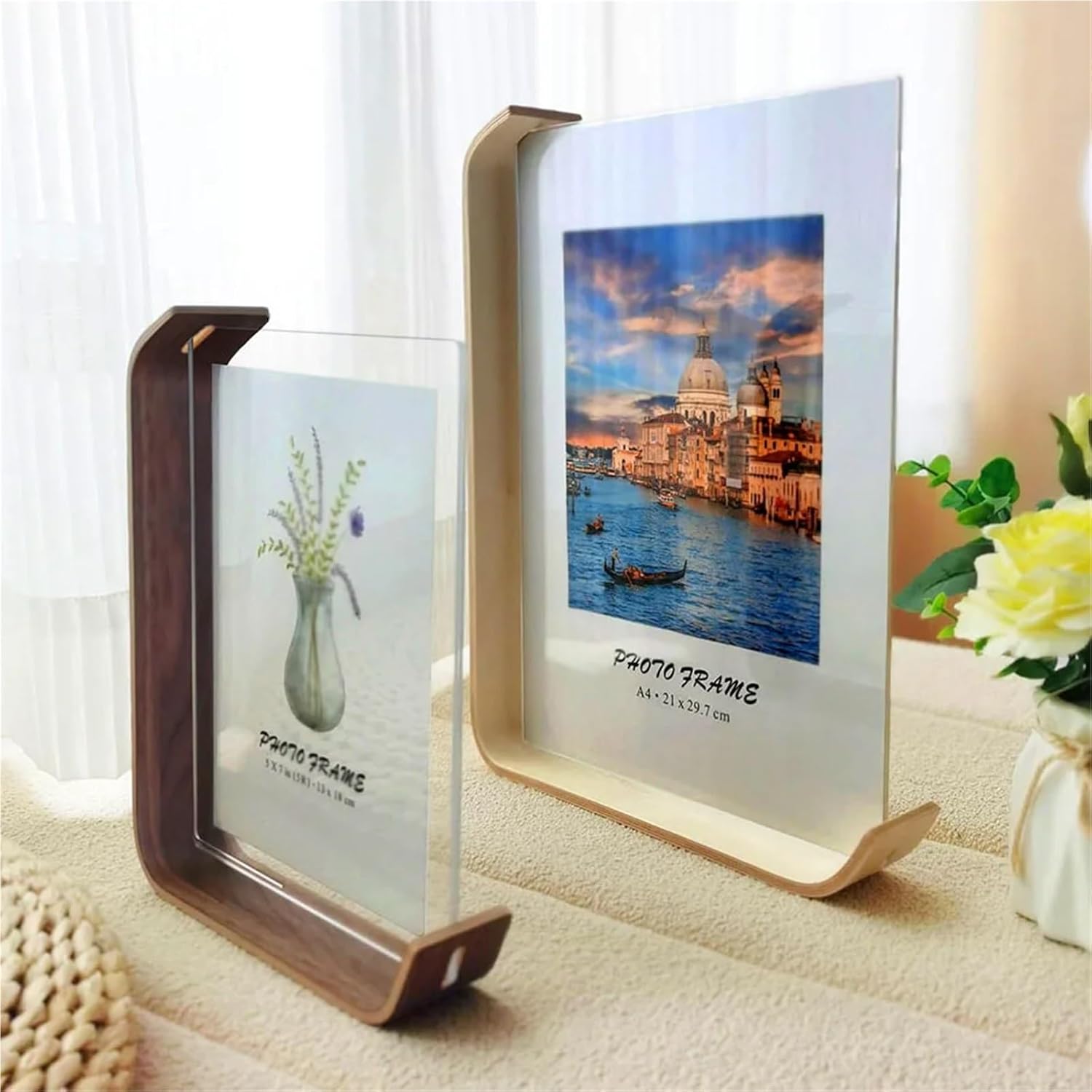 Moderne Fotolijst Dubbelzijdig voor Tafeldecoratie 3