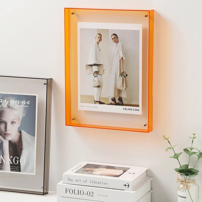 Moderne Fotolijst Met Kleurrijke Rand Voor Wanddecoratie 4