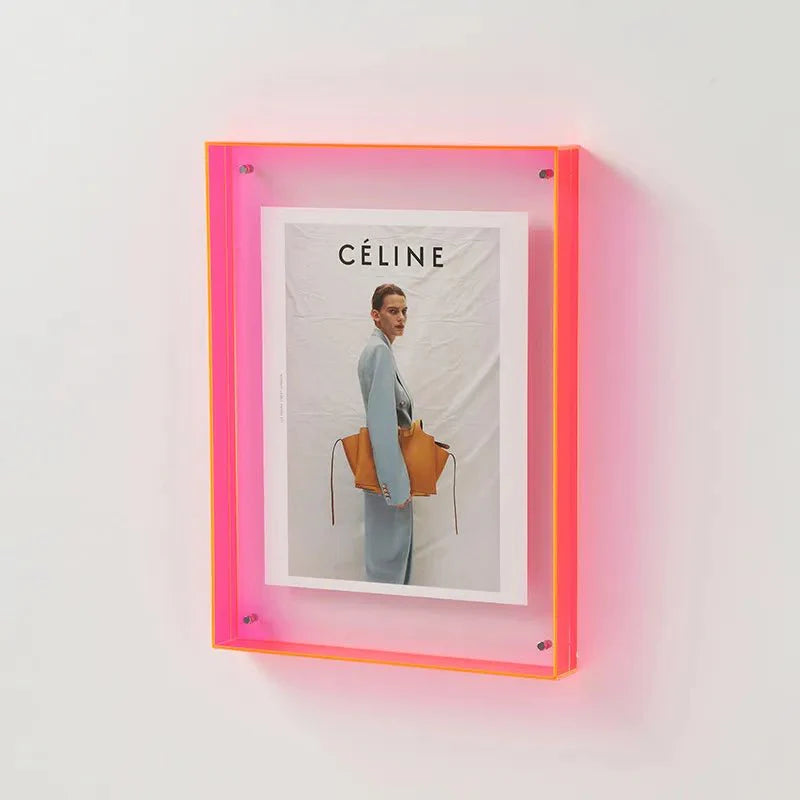 Moderne Fotolijst Met Kleurrijke Rand Voor Wanddecoratie 7