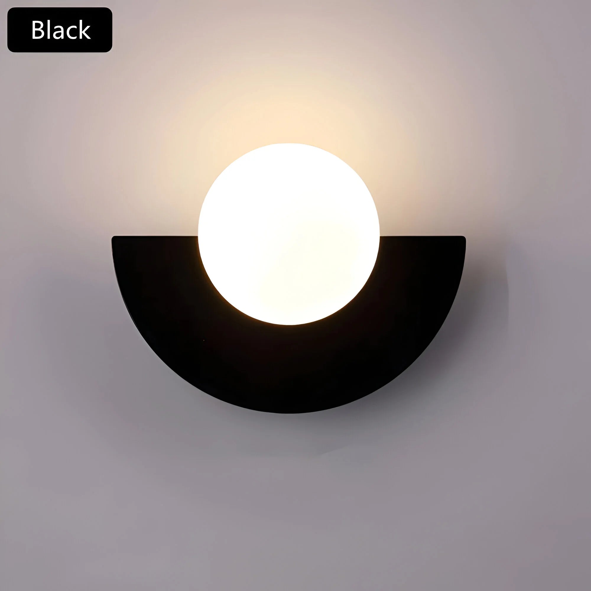 Moderne Halfronde Wandlamp voor Woonruimtes 3