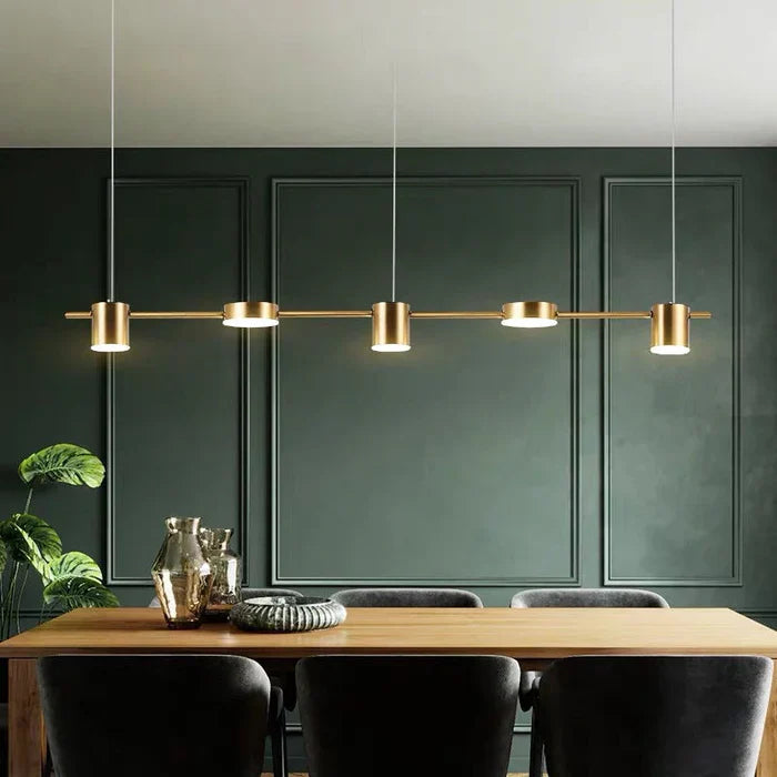 Moderne Hanglamp Aluminium AuraDrum 1