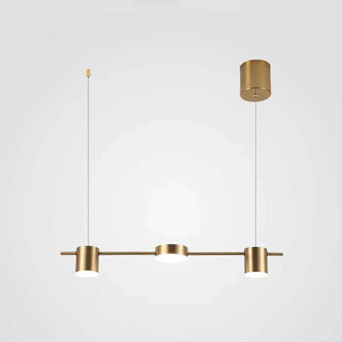 Moderne Hanglamp Aluminium AuraDrum 6