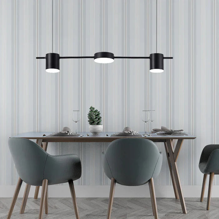 Moderne Hanglamp Aluminium AuraDrum 8