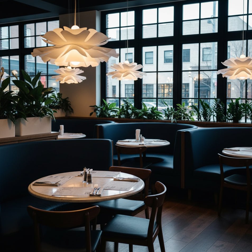 Moderne Hanglamp Eettafel Lotus Inspiratie voor Woonkamer en Eetkamer 6