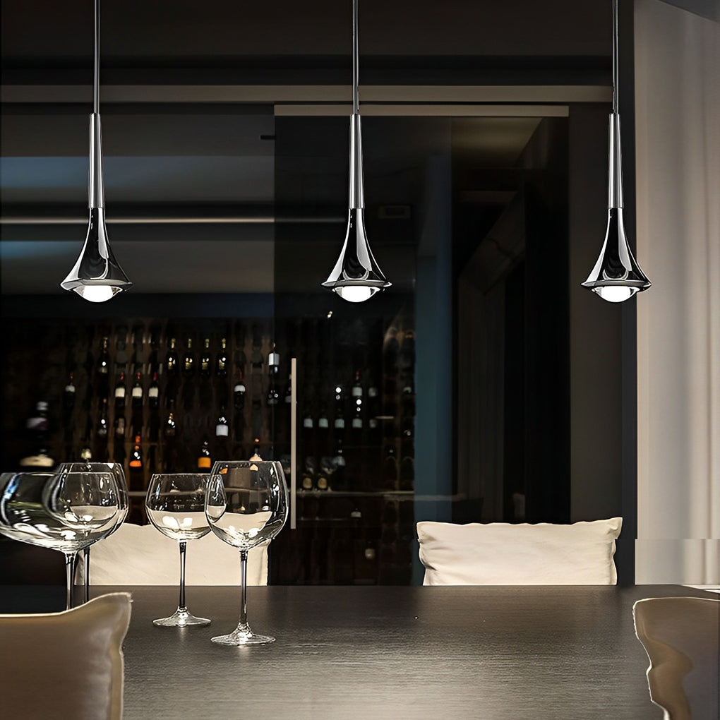Moderne Hanglamp Waterdruppelvorm voor Eettafel en Woonkamer 9