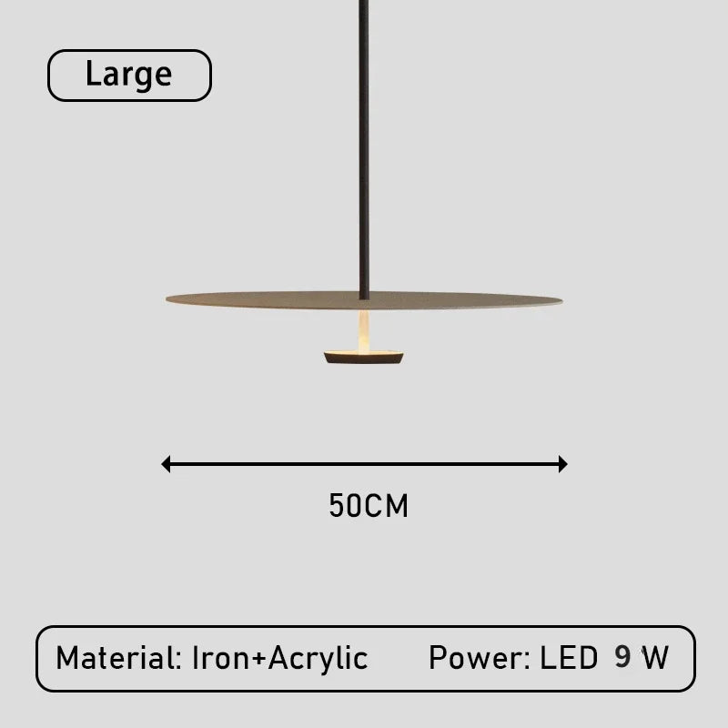 Moderne Hanglamp voor Eettafel en Woonkamer met Minimalistisch Ontwerp 6